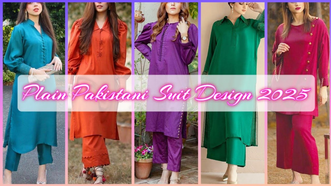 Top 50+ Stunning Plan Pakistani Suit Design Ideas for Girls | Simple Dresses | Lace Dress