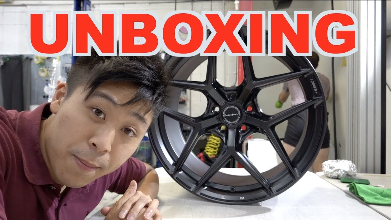 UNBOXING: BRIXTON FORGED RF7 Wheels for TESLA MODEL 3