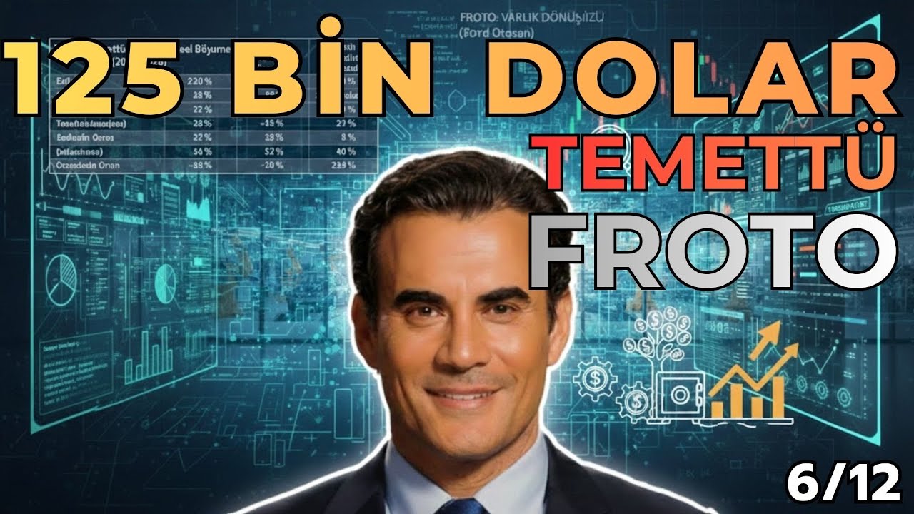10 Yılda FROTO ile Nasıl Dolar Milyoner Olunur? 2036 Projeksiyonu #Borsa #Temettü #Bist100 #Yatırım