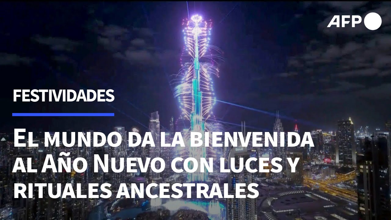 El mundo da la bienvenida al Año Nuevo 2026 con luces y rituales ancestrales | AFP
