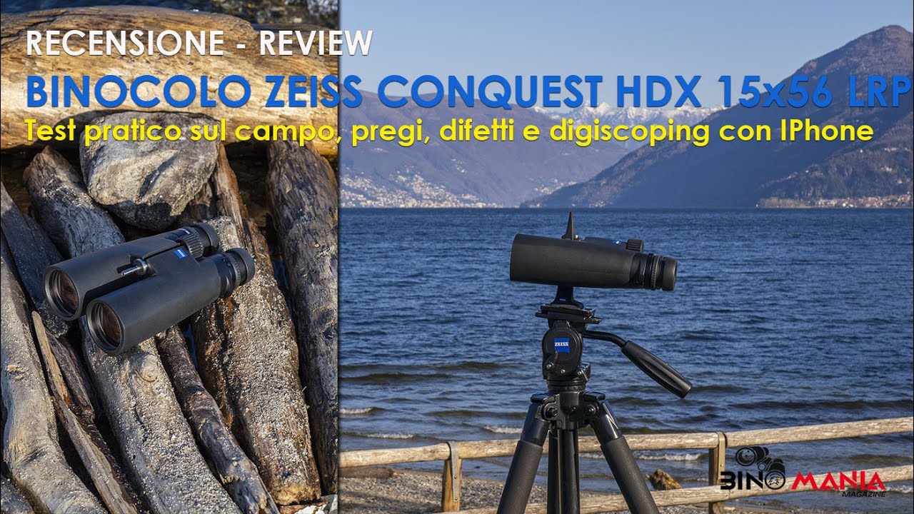 Test pratico Zeiss Conquest HDX 15x56 LRP: performance e digiscoping con iPhone
