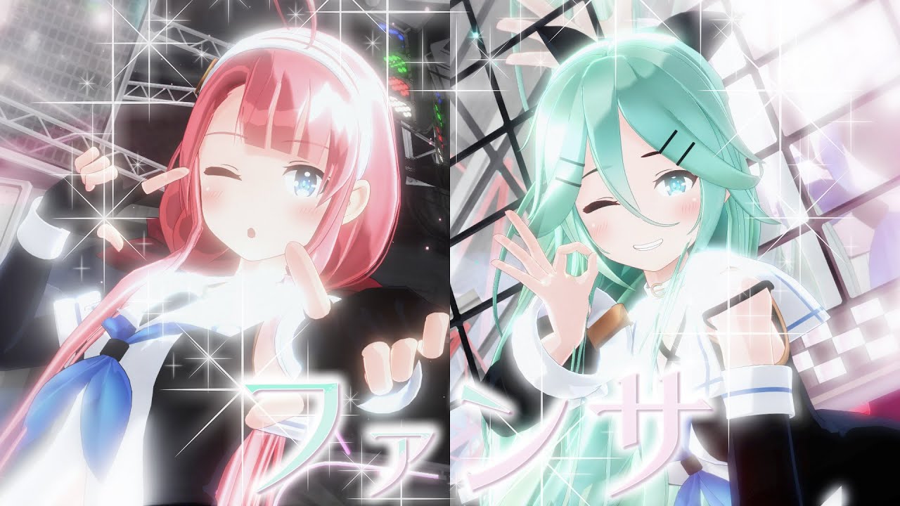 【MMD艦これ】山風と江風のファンサ！【表情配布】【Kancolle Yamakaze】