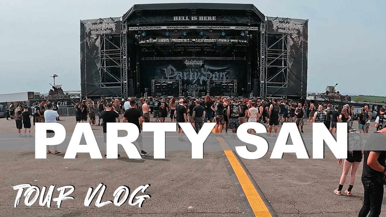 A DAY IN THE LIFE OF AN AUDIO ENGINEER ON TOUR / PARTY SAN METAL OPEN AIR