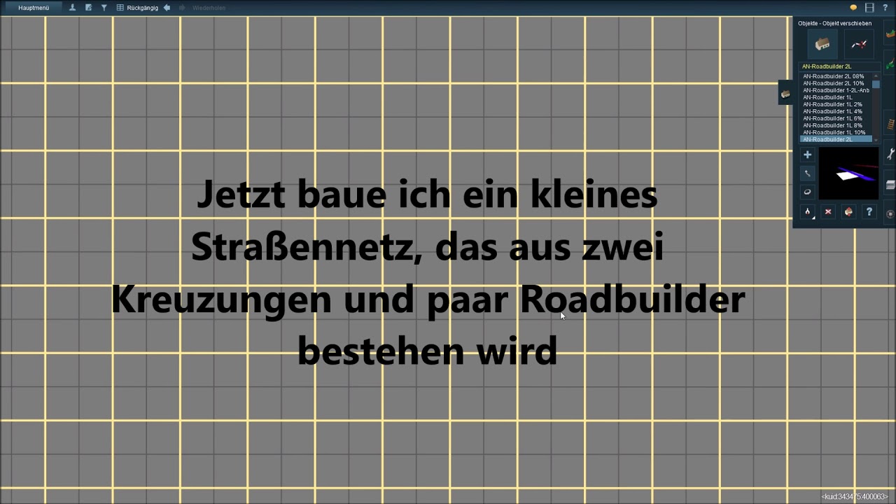 Trainz-T:ANE - AN-Straßensystem - Teil 1