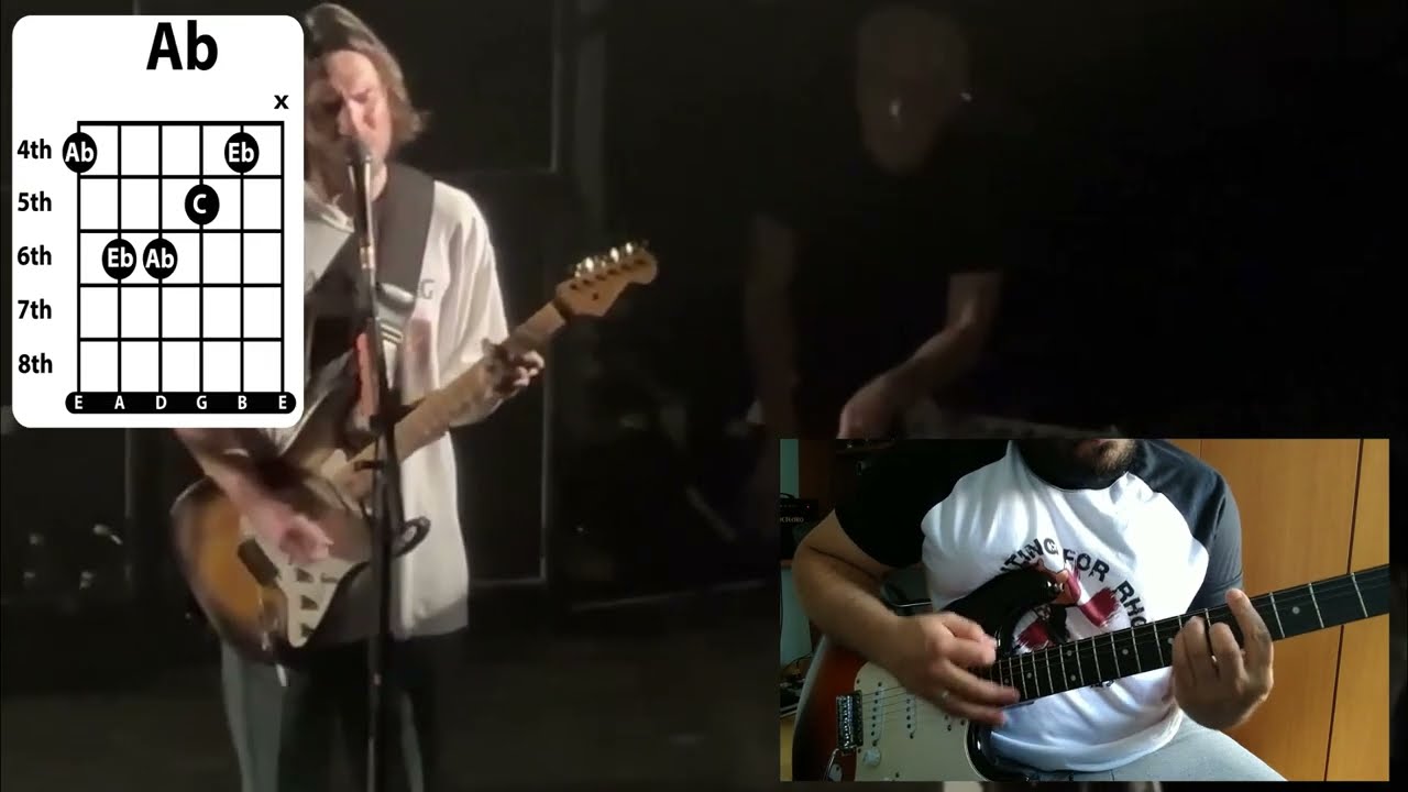 John Frusciante - Your Song Live at Fonda Theatre 2022 – How To Play On Guitar With Chords