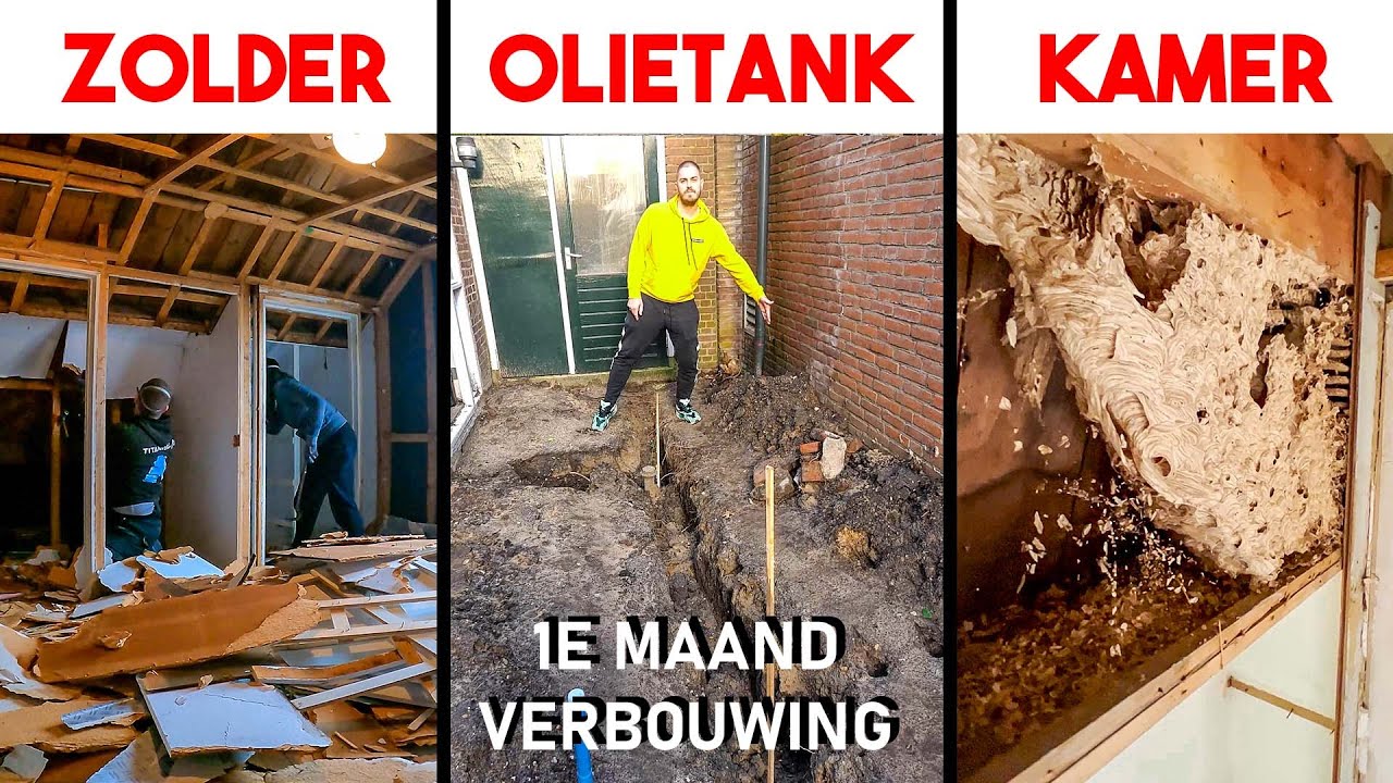 De 1e Maand Verbouwen In Ons Huis!