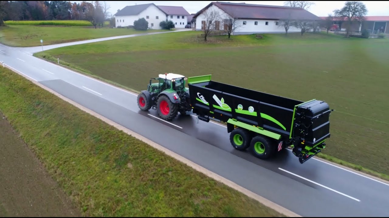 Fliegl KDS 270 Profesjonalny rozrzutnik łańcuchowy