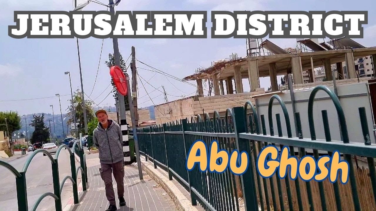 Israeli settlement Abu Ghosh: beauty and taste of hummus.