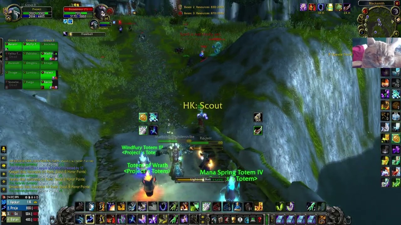 Elemental Shaman Frenzy in Arathi Basin WoW Classic