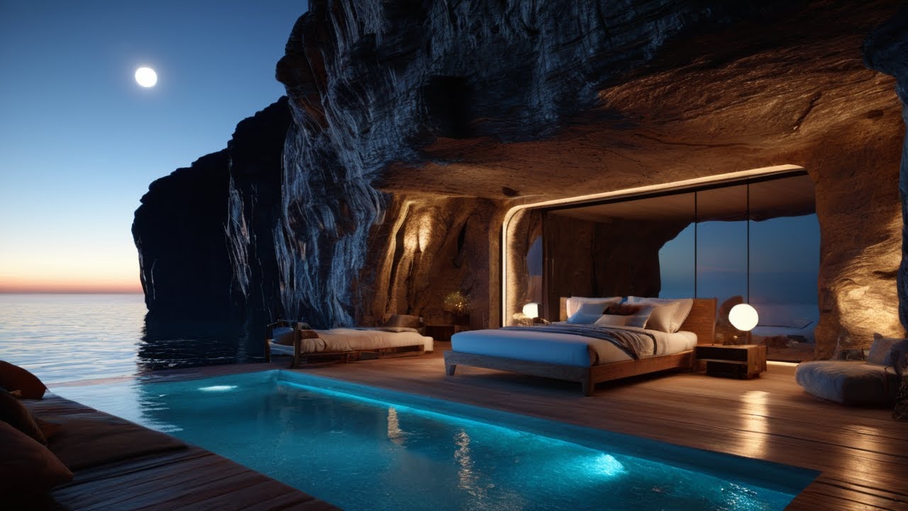 Moonlit Cave Retreat — Deep Sleep Ambient Music