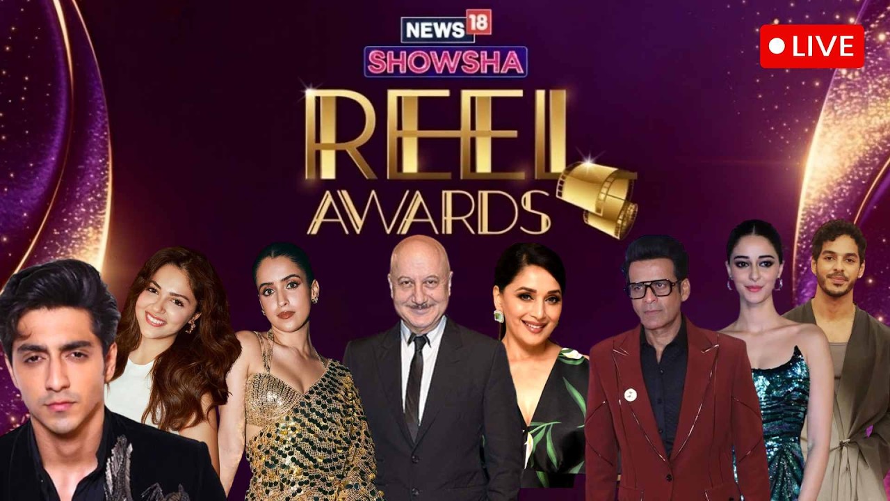 LIVE: News18 Showsha Reel Awards 2026 | Celebrating the Magic of Indian Cinema & OTT | N18L