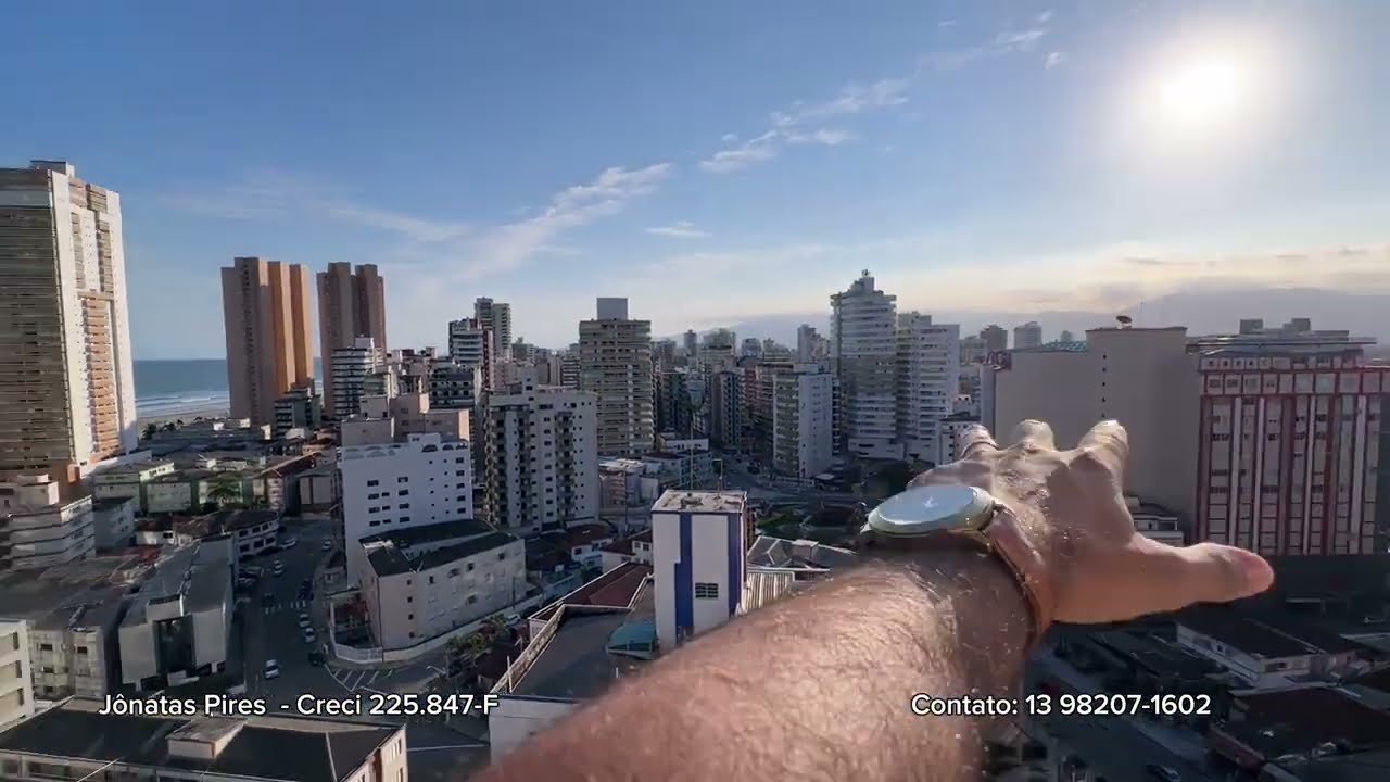 #437 APARTAMENTO VISTA MAR NO BOQUEIRÃO, PRAIA GRANDE | 2 Suites, 2 Vagas