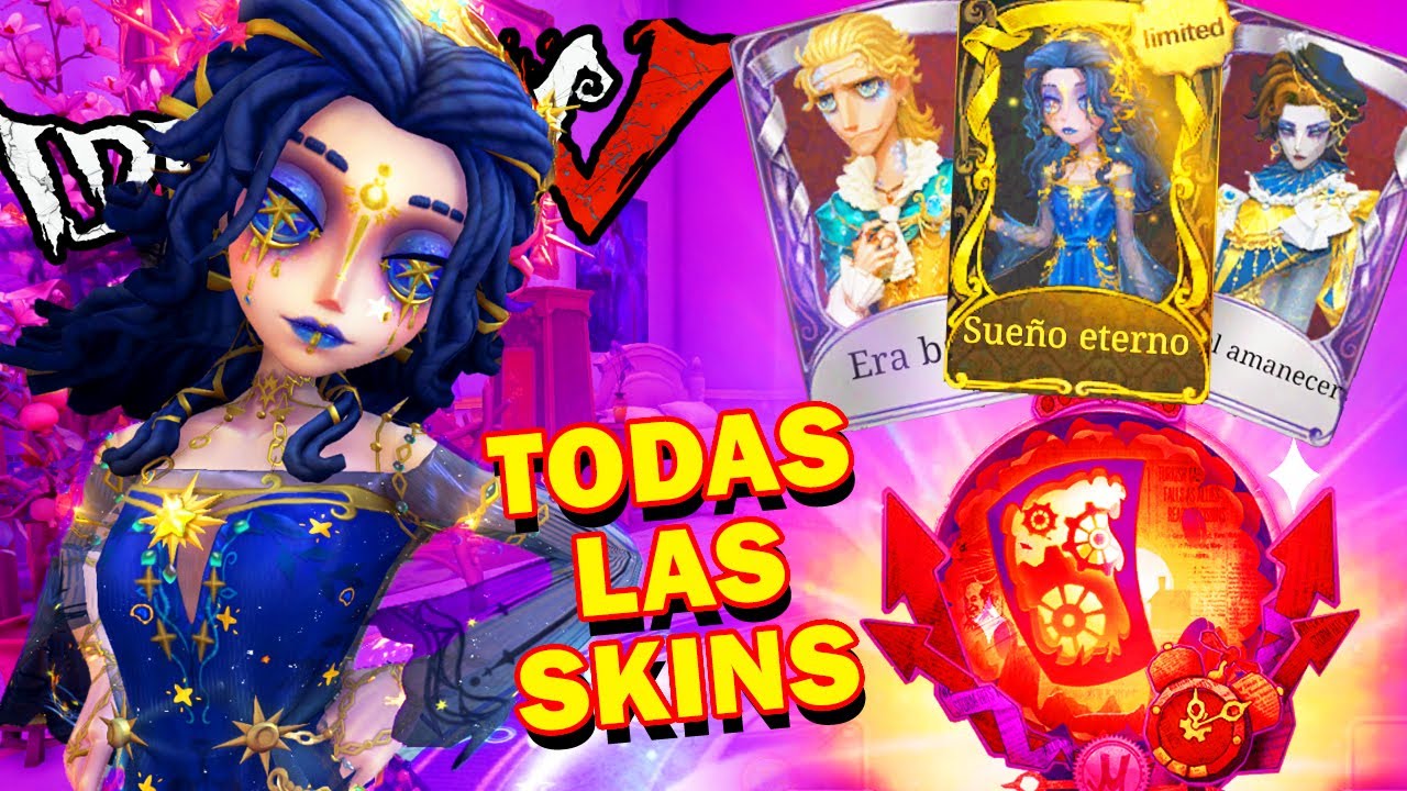 PRUEBO TODAS las SKINS de la ESENCIA de la PSICÓLOGA | IDENTITY V