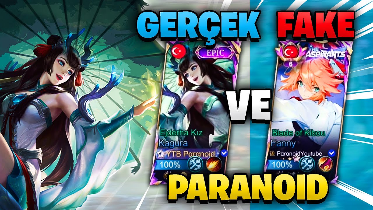 FAKE PARANOID FANNY ORİJİNAL PARANOID KAGURA OYNUYOR!