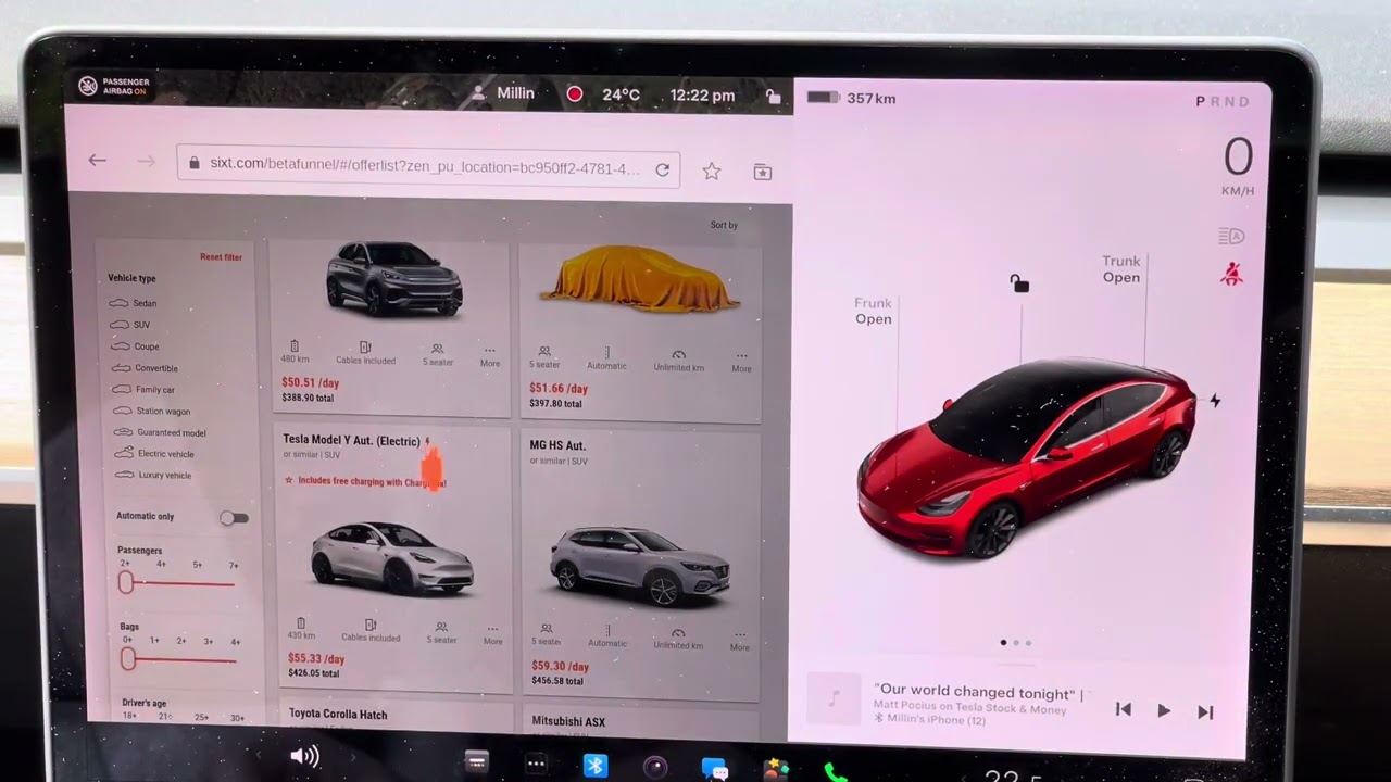 How to book a TeslaTaxi.com.au car via Sixt from $420 per week! (QLD, NSW and VID)