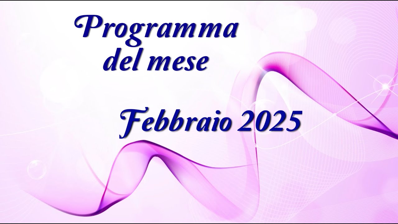 PROGRAMMA Febbraio 2025