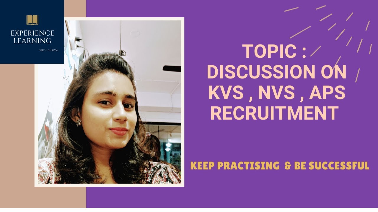 All About KVS , NVS , APS Recruitment - PGT Computer Science