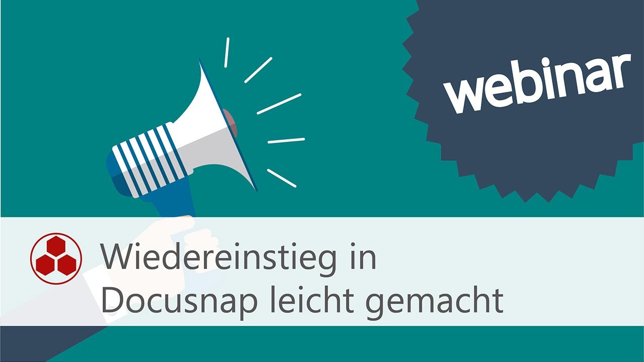 Webinar: Wiedereinstieg in Docusnap leicht gemacht