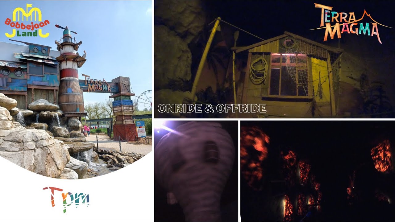 Bobbejaanland Terra Magma Onride & offride 4K (60fps hypersmooth) #TerraMagma #bobbejaanland