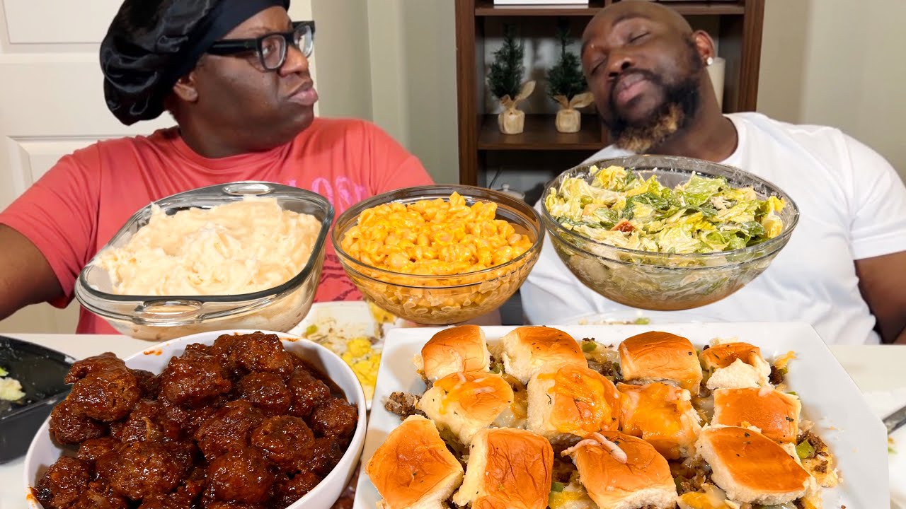 Super Bowl Sunday Meal… Why He Had to Piss Me Off 😩 | Mukbang