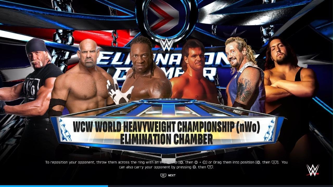 WWE 2K25 Booker T vs The Giant vs Goldberg vs Diamond Dallas Page vs Chris Benoit vs Hollywood Hogan