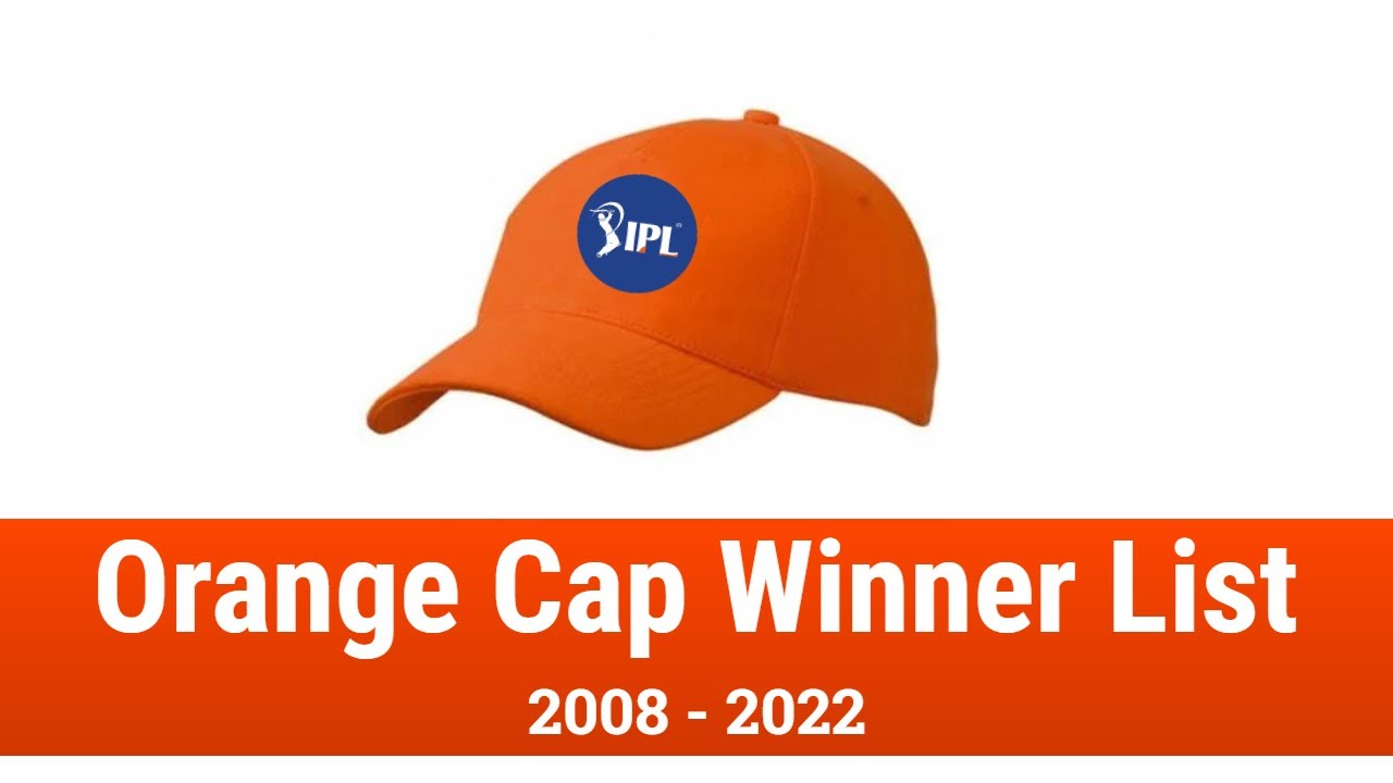 IPL Orange Cap Winners List From 2008- 2021 | Orange Cap Winners Complete List 2008-2022