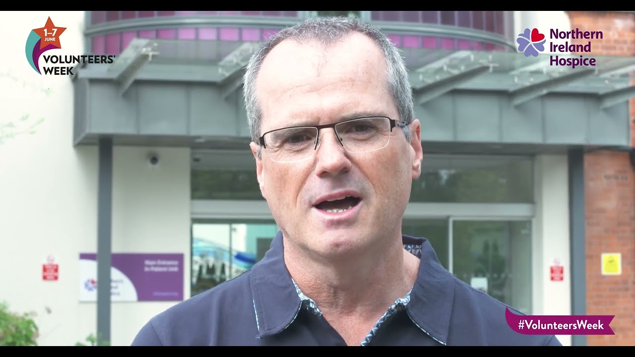 Meet Robert, our volunteer at NI Hospice