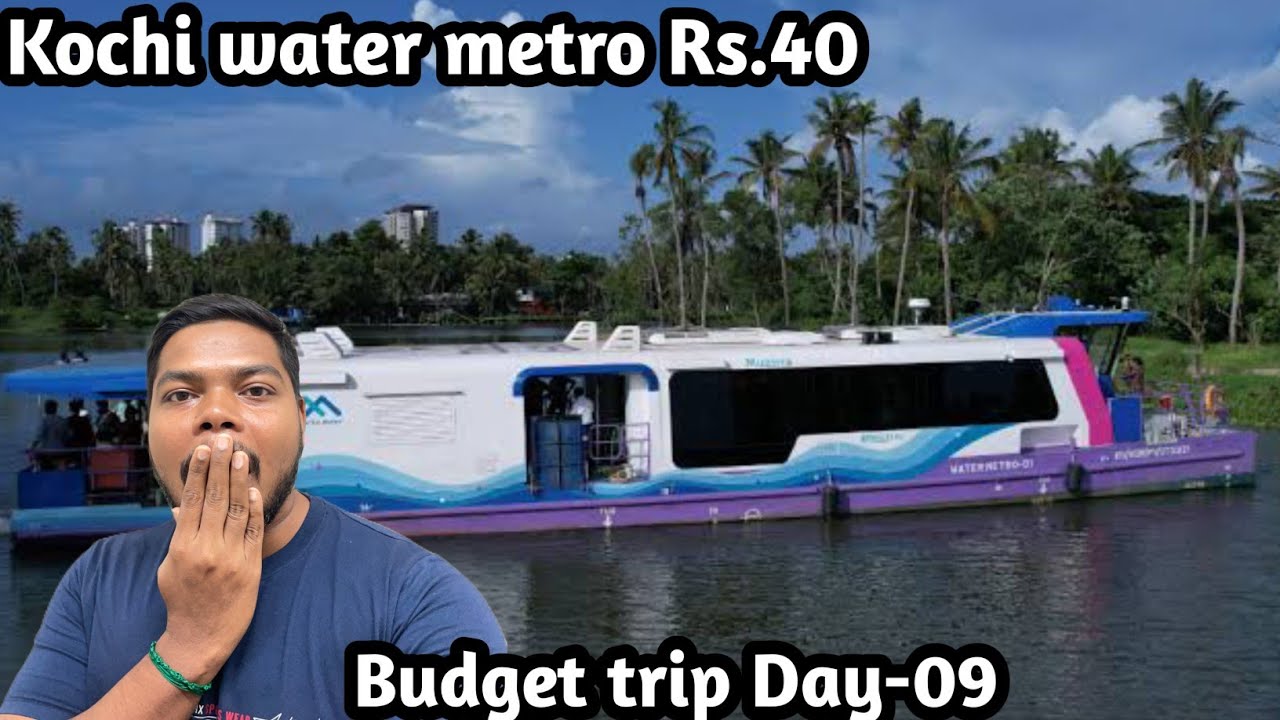 Kochi Water metro| All over Kerala trip Day-09 😍 #happyvicky #watermetro