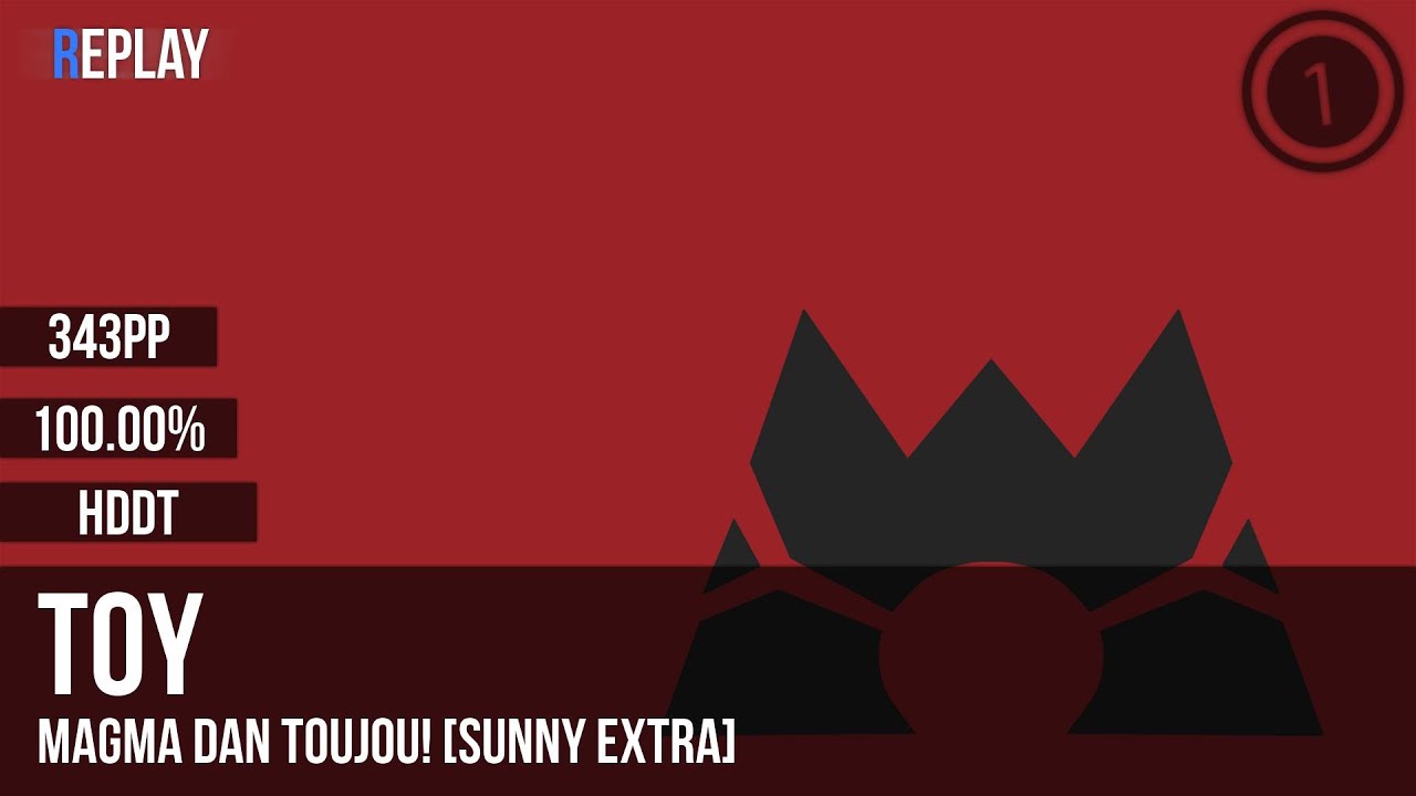 Toy | Go Ichinose - Magma Dan Toujou! [Sunny Extra] +HDDT 100.00% 343pp #1