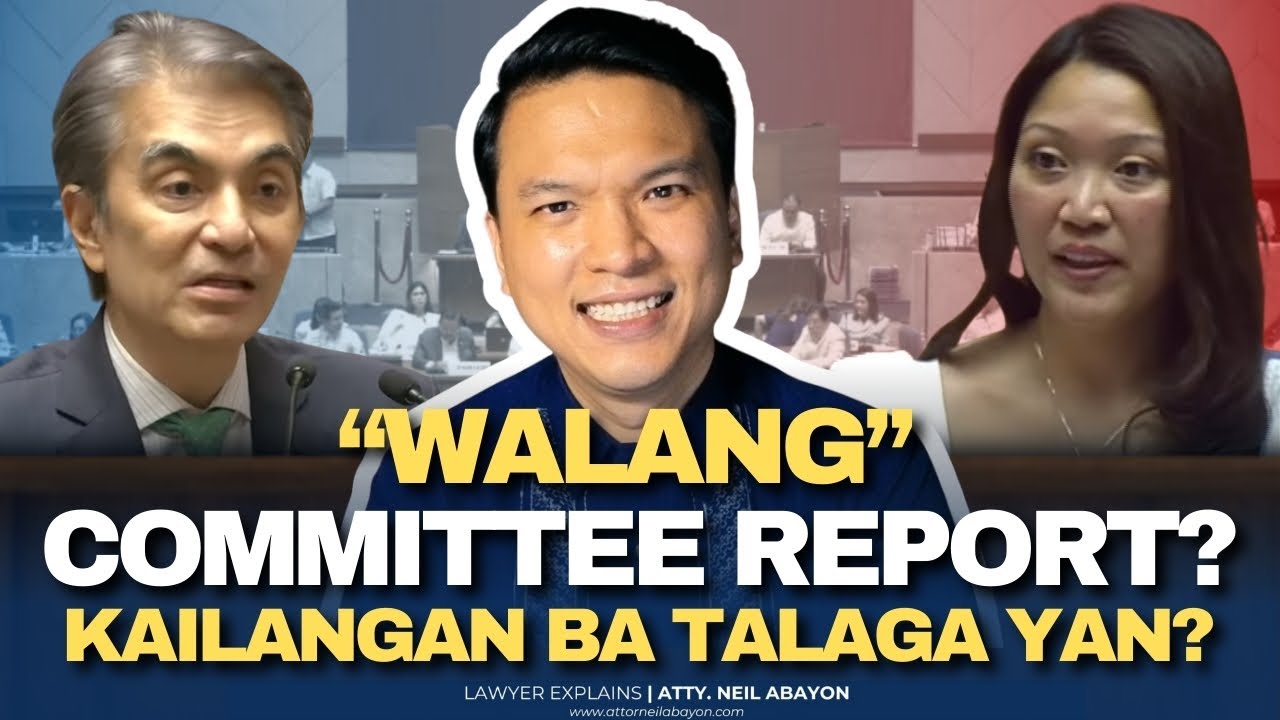 2025 Budget Issue sa Comm Report - Cong. TIANGCO v. Cong. SUANSING #AttorNEIL
