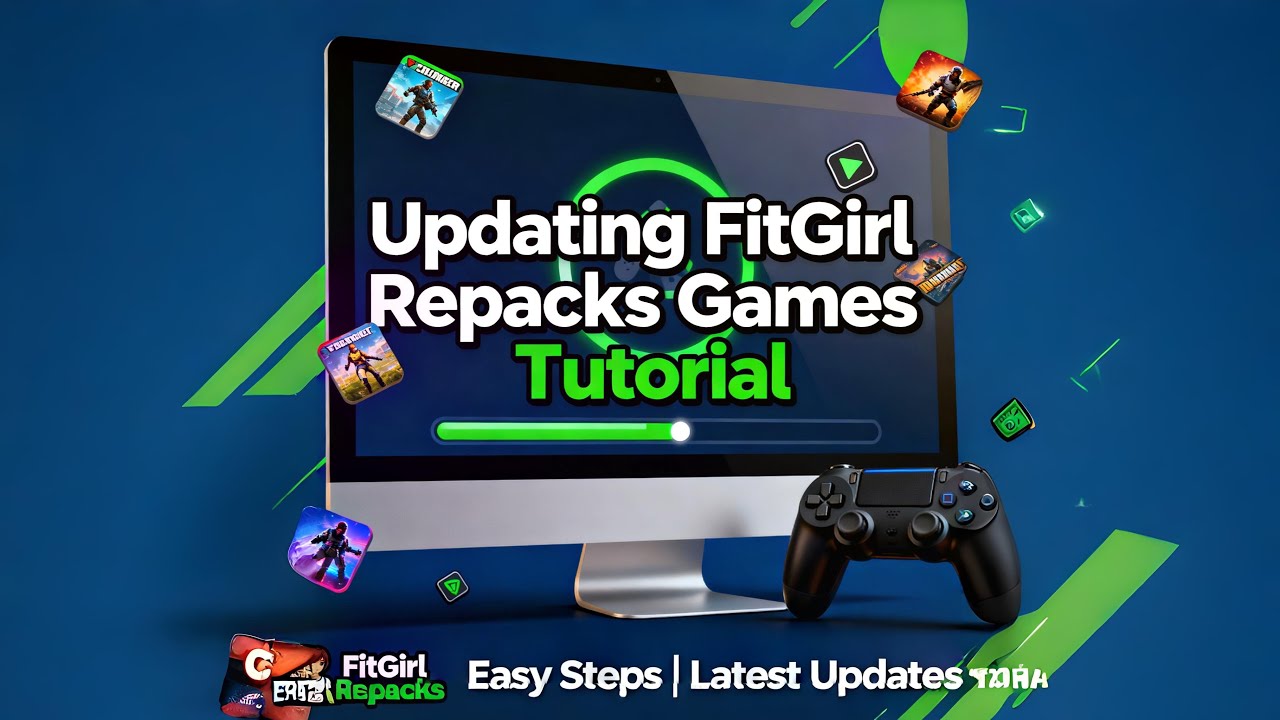 Complete guide and step by step process to update any game from fitgirl repacks for beginners || NM
