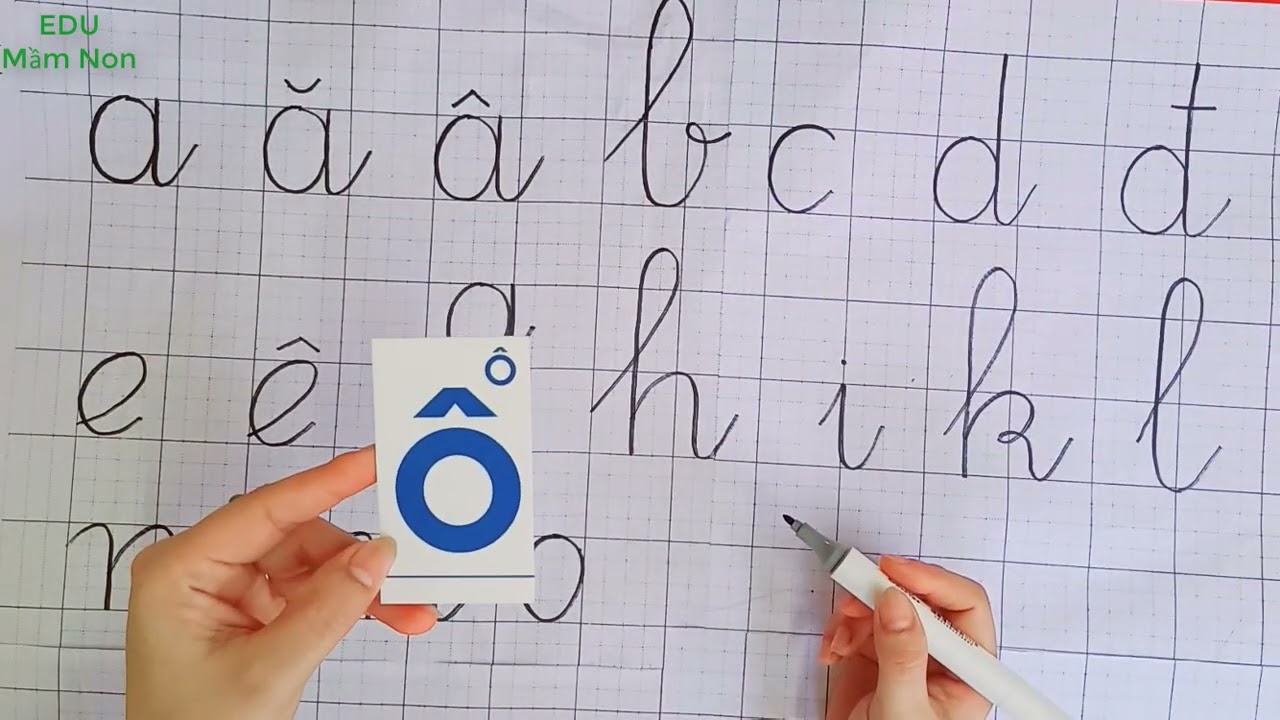 Dạy bé đọc và viết 29 chữ cái | Học viết  Học đọc | Bé học chữ cái - EDU Mầm Non