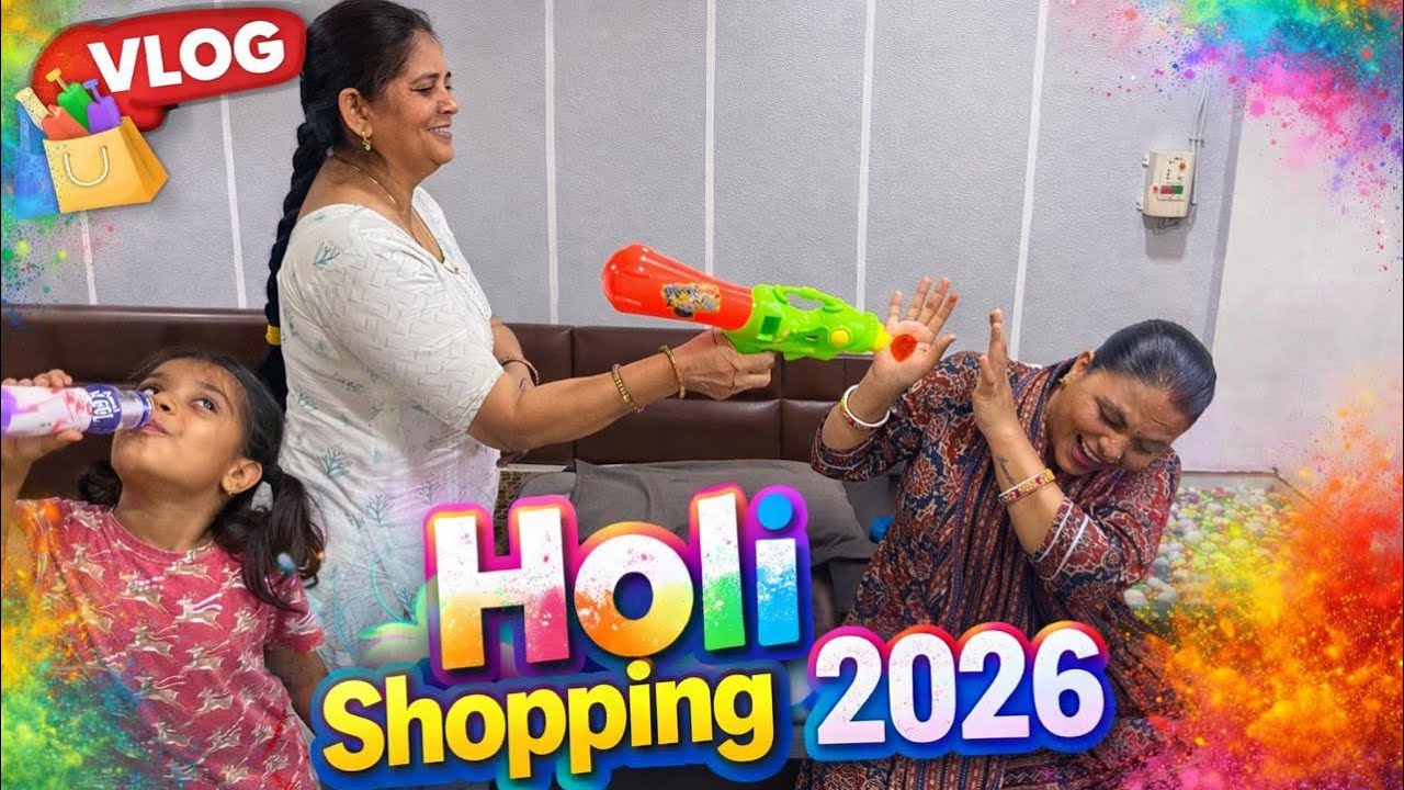 Holi Shopping 2026..🥰🤗