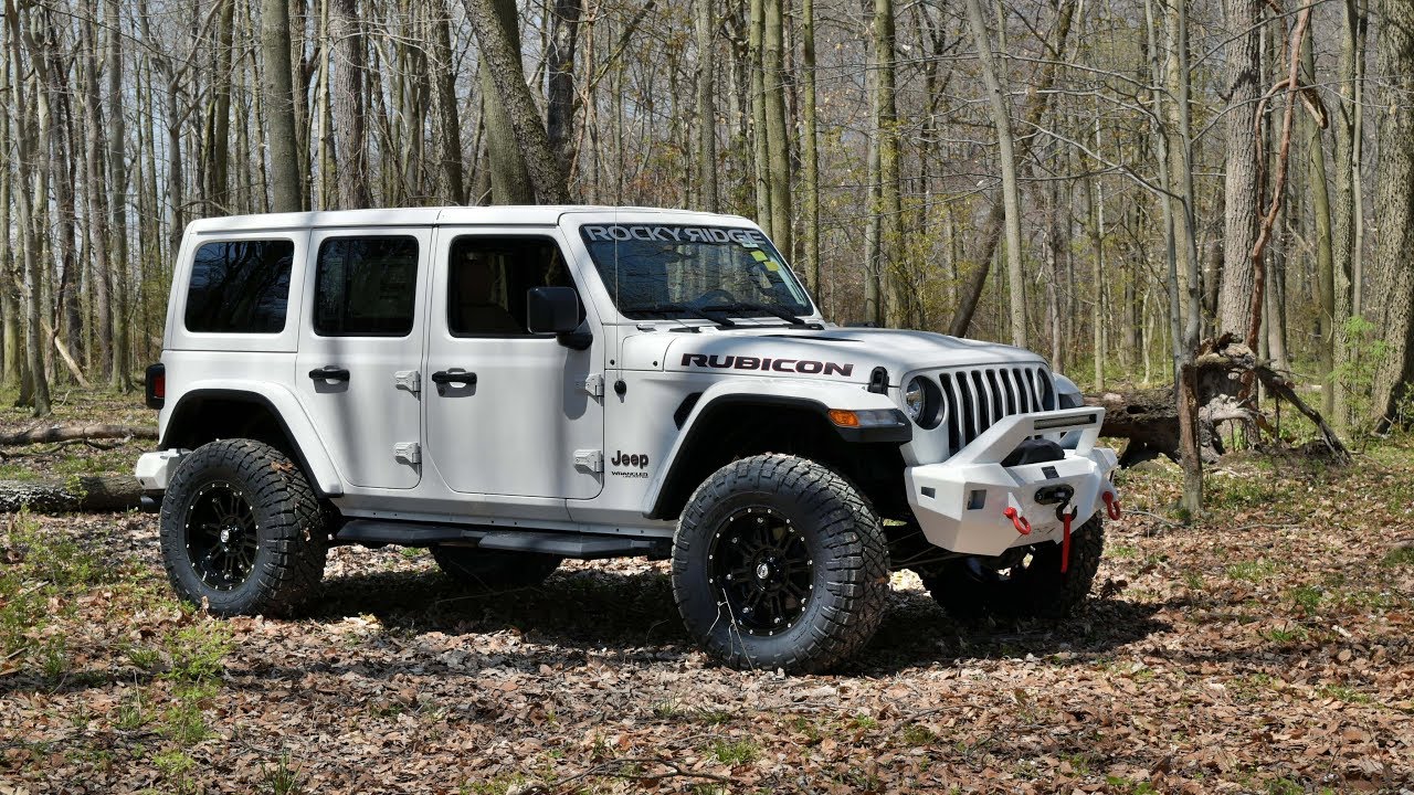 Jeep Wrangler JL Unlimited Rubicon 2018 года — подробное прохождение Rocky Ridge Summit | 28207T