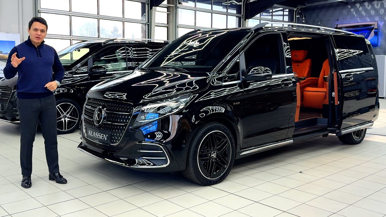 New VIP Van Mercedes V Class by Klassen - Full Review Interior Exterior