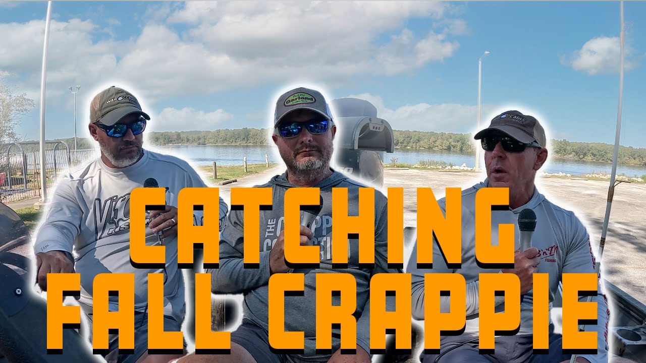 Catching Fall Crappie Brad Whitehead and Clay Blair