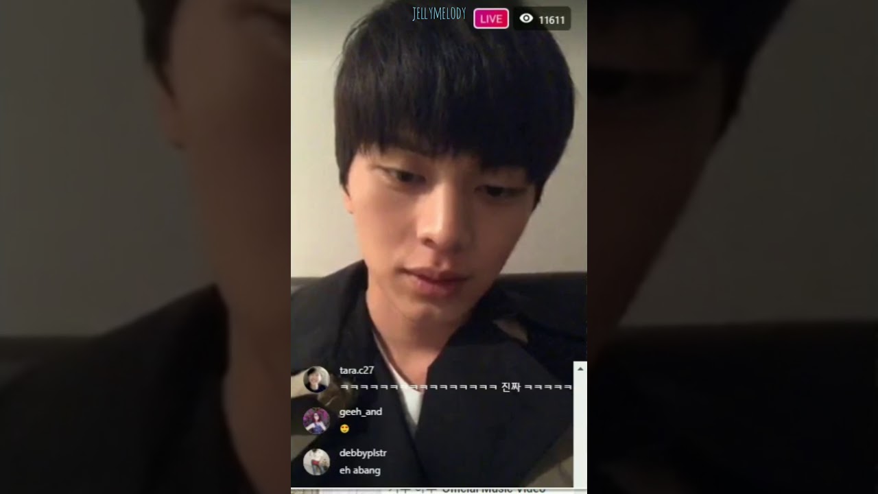 BTOB(비투비) Yook Sungjae 육성재 Instalive 인스타라이비 [22/03/2018]