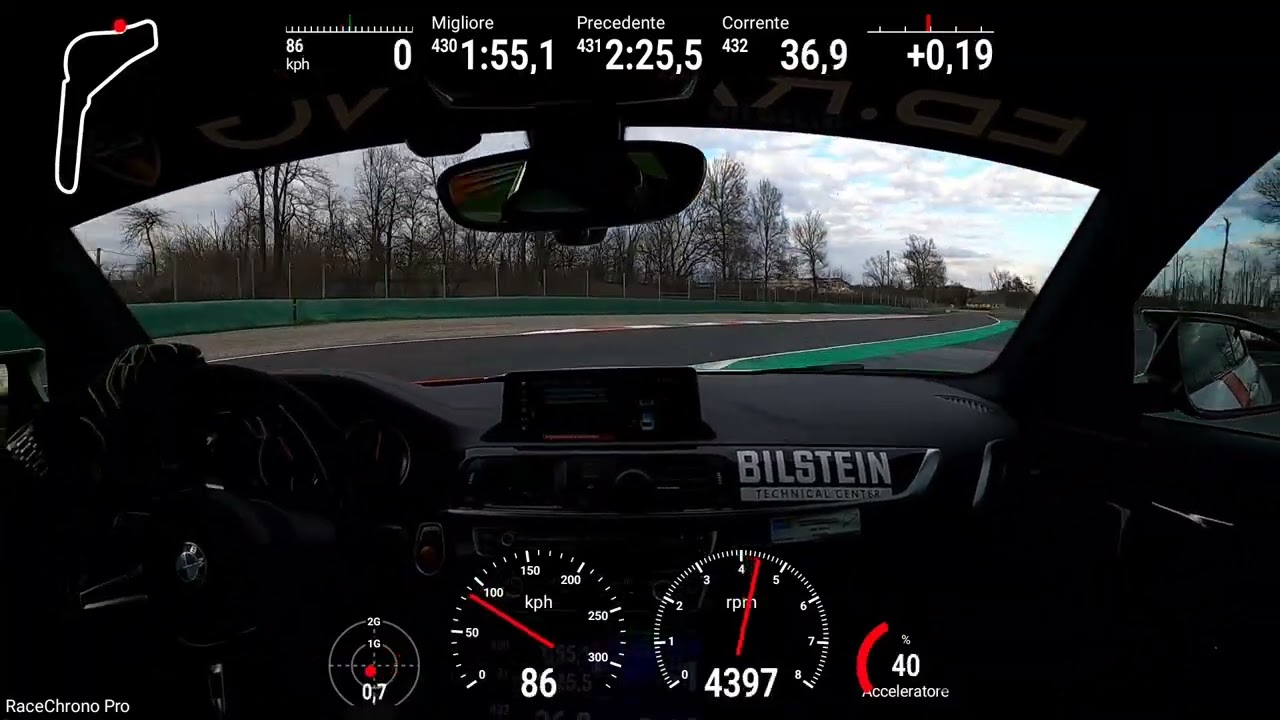 BMW M2 Competition F87N - ALMOST 1:54.X - Monza Circuit
