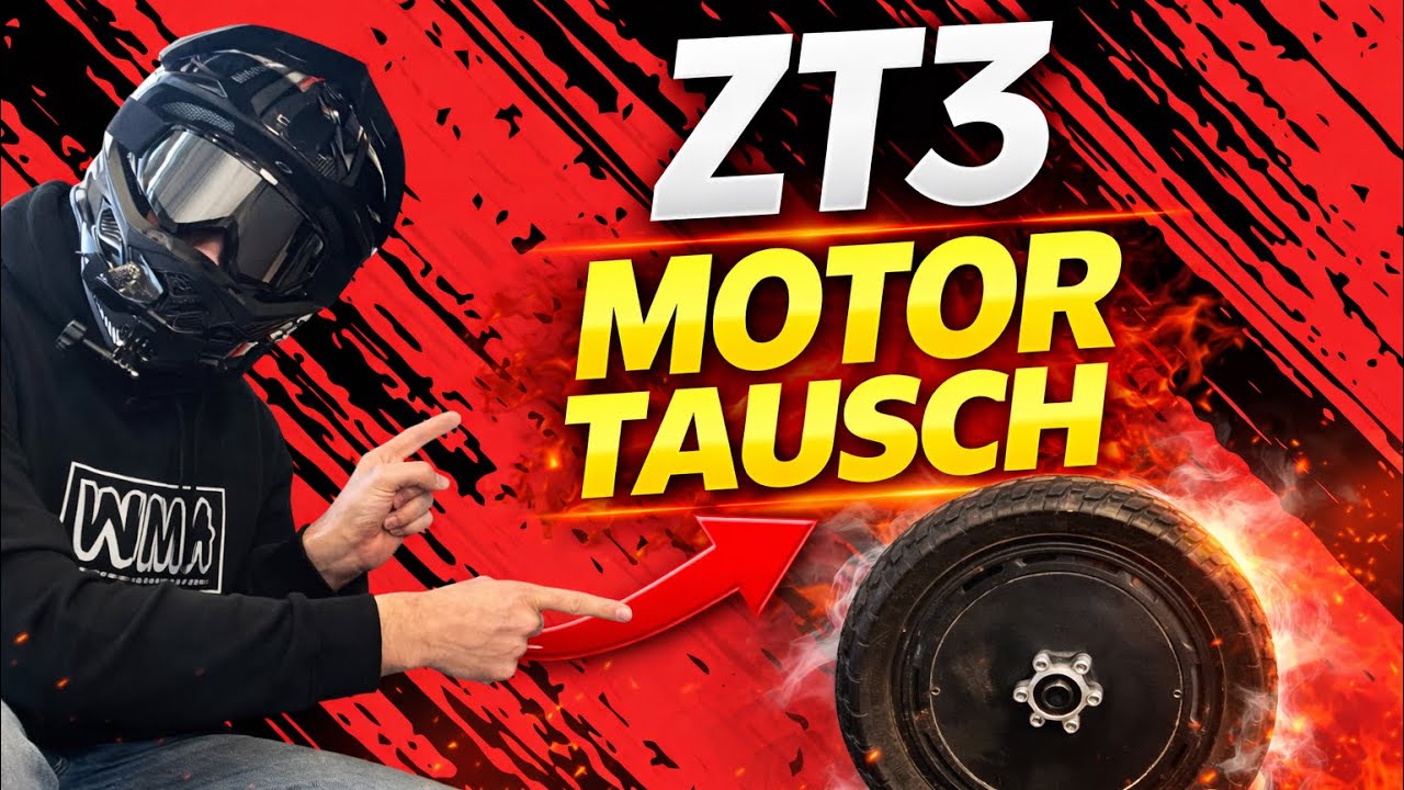Segway Tuning! ZT3 Motor Tausch!