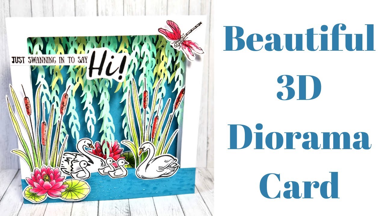 Beautiful 3D Diorama Cards