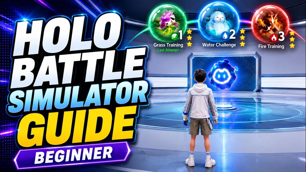 Гайд по Holo Battle Simulator в закрытой бете Aniimo | Прохождение для новичков (Легкий, Нормальн...