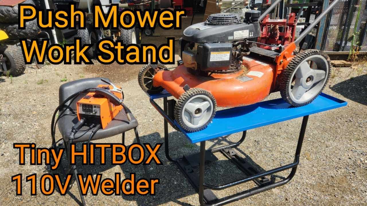 Push Mower Work Stand Build with HITBOX HBM200
