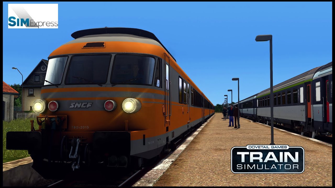 Train Simulator - Conduite RTG Turbotrain Simexpress - ligne Xertigny-Aillevillers - Non commenté