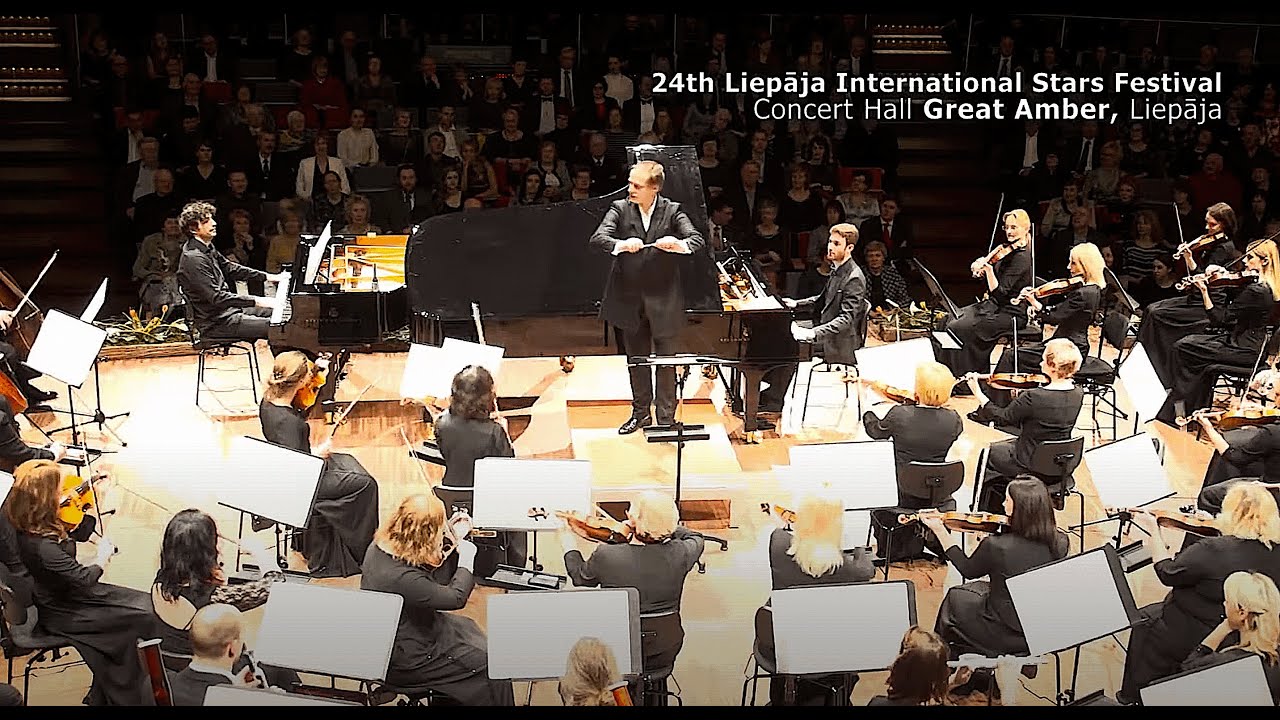 Mozart: Concerto for Two Pianos and Orchestra: Duo Amal &middot; Manasi &middot; Liepāja Symphony Orchestra