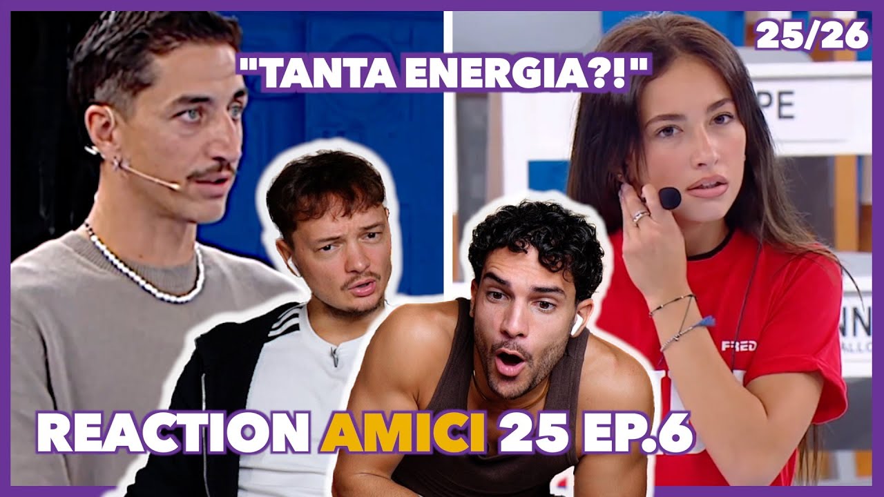 Tiziano SBOTTA CONTRO Marcello 😡 &lsquo;Giudizio assurdo!&rsquo; | Reaction Amici 25 ep.6