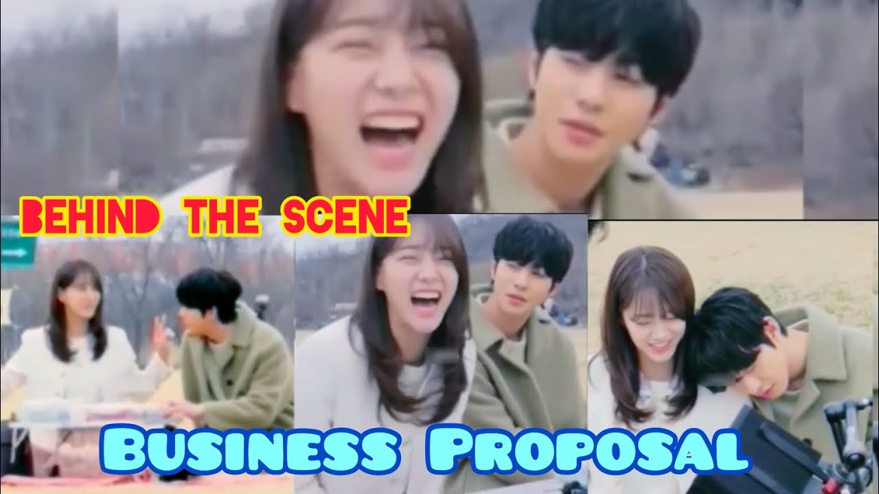 BTS Kim Sejeong Ahn Hyo Seop 🦋 Behind The Scene Business Proposal #shorts #fyp #short #bts #kdrama