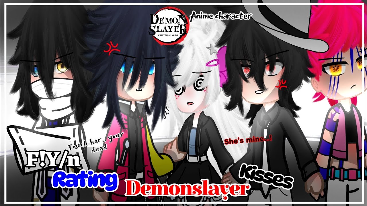 ❤F!Y/n Rating Demonslayer Kisses!❤{With M!Y/n} intense fight||•Demonslayer Au•||fict: Y/n