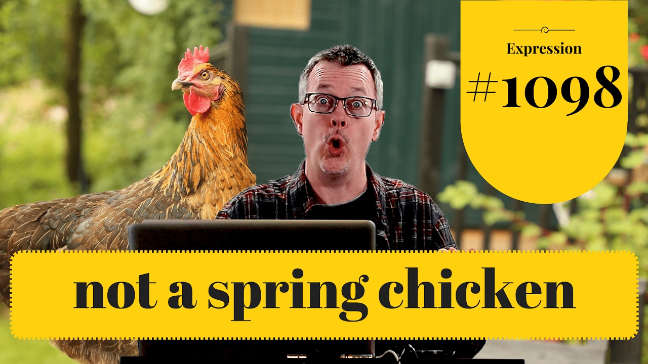 Learn English: Daily Easy English 1098: Not a spring chicken