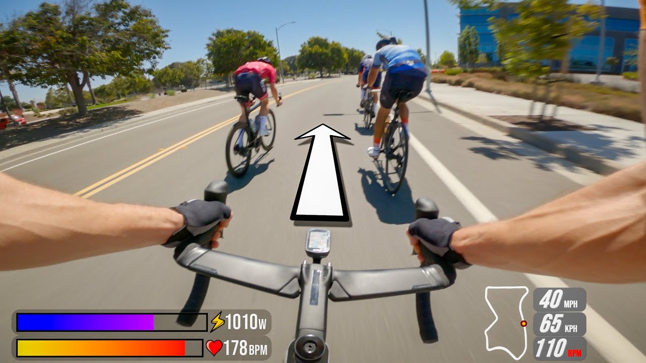 Winning the Alviso Crit - all it takes is 850W of Power