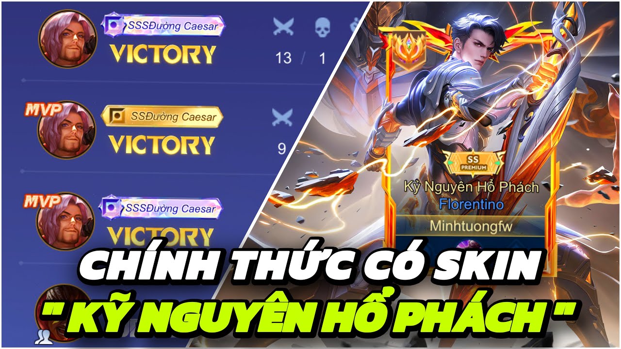 T&Ocirc;I CH&Iacute;NH THỨC Đ&Atilde; C&Oacute; SKIN FLORENTINO 